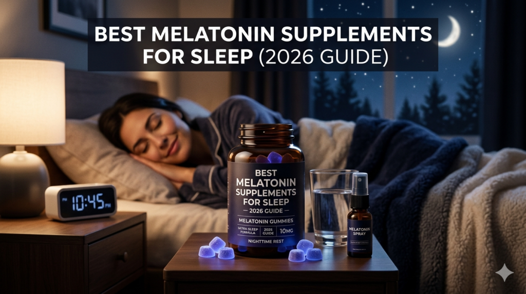 Best Melatonin Supplements for Sleep (2026 Guide)