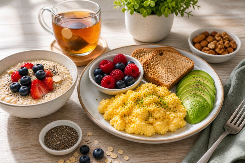 breakfast for steady energy