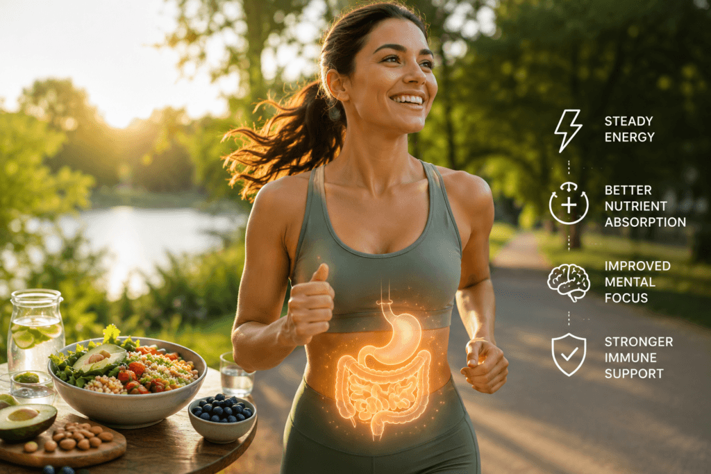 gut health and energy levels