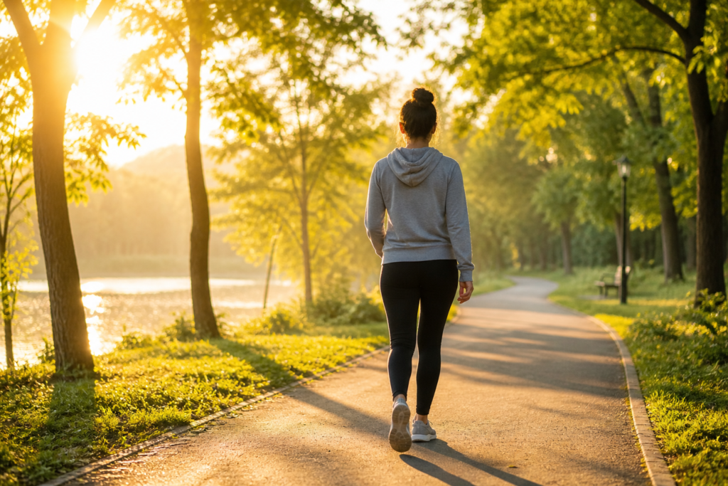 sunlight for stress relief