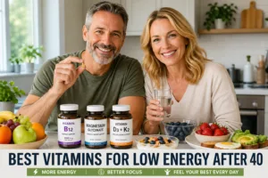 Best Vitamins for Energy After 40