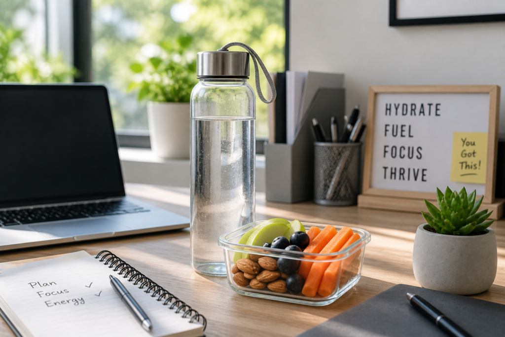 hydration for afternoon energy 