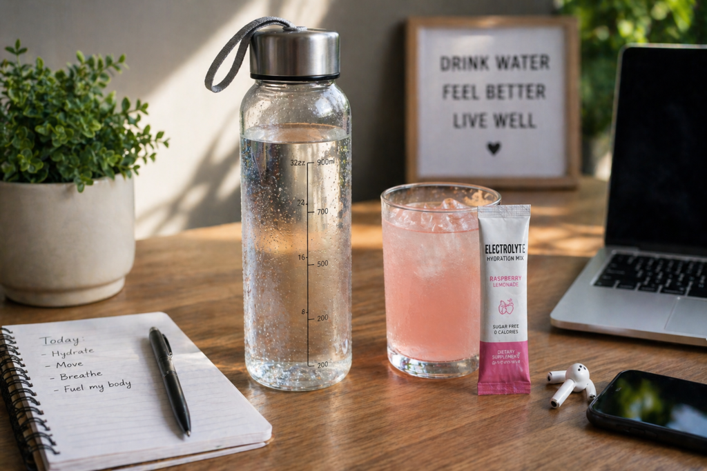 hydration helps fatigue