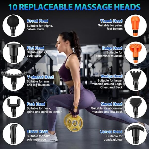 Deep Tissue Massage Gun for Recovery & Pain Relief