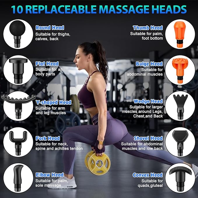 Deep Tissue Massage Gun for Recovery & Pain Relief - Image 4