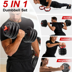 Adjustable Dumbbells Set for Home Workouts - Image 7