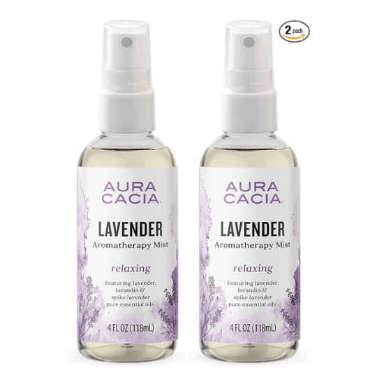 Aura Cacia Lavender Aromatherapy Mist Duo