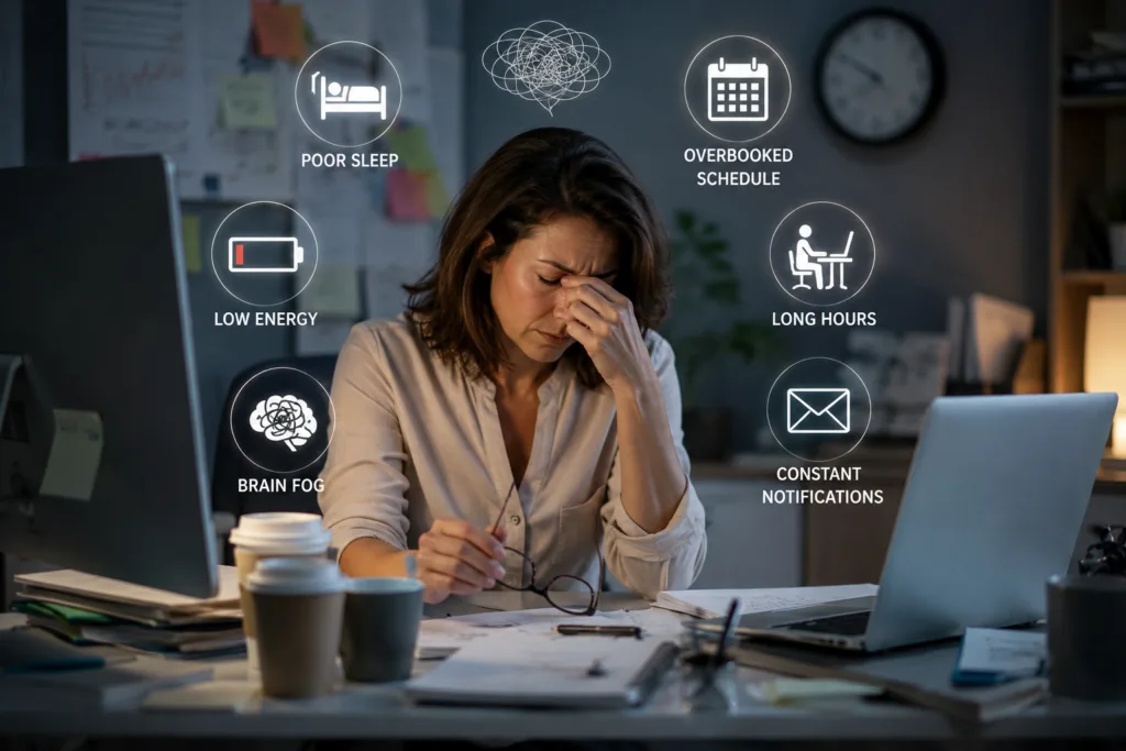 common causes of fatigue and low energy
