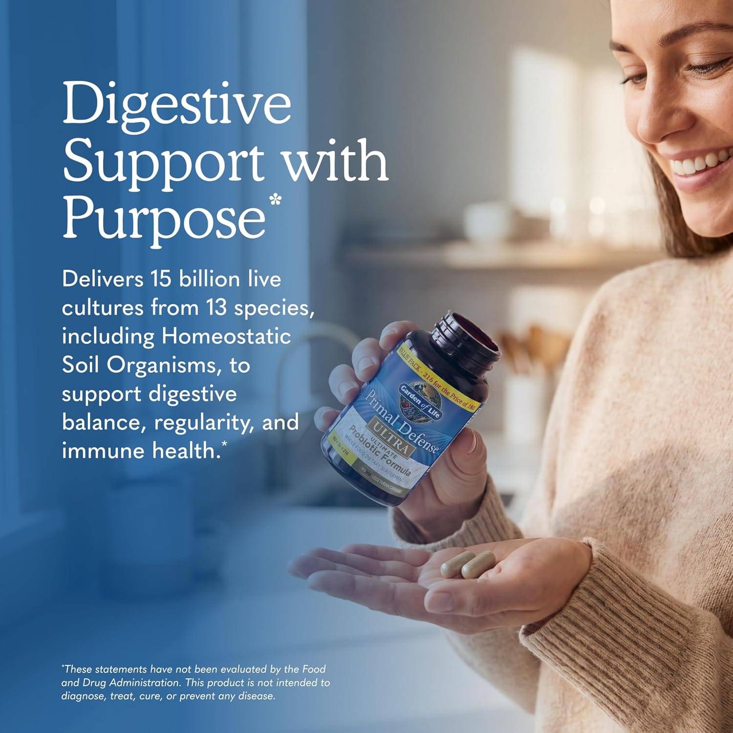 Digestive support with purpose