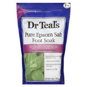 Dr. Teal’s Pure Epsom Salt Foot Soak Gift Set for Walking Recovery & Foot Relaxation