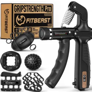 FitBeast Grip Strengthener Kit for Grip Training