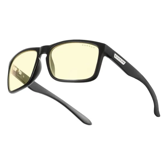 GUNNAR Intercept gaming glasses with amber blue-light-filtering lenses