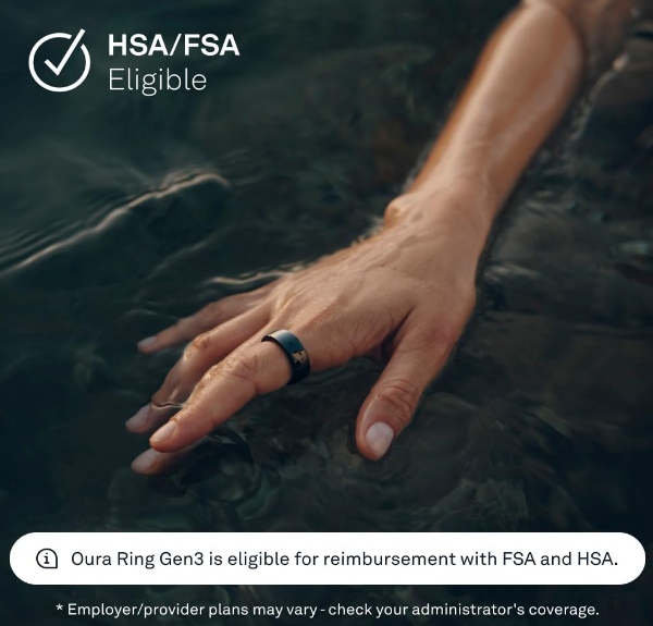 Oura Ring Gen3 Smart Ring for Sleep & Recovery Tracking - Image 6