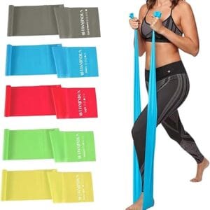 Lianjindun Professional Resistance Bands Set for Mobility & Pilates Training