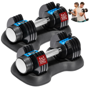 LifePro PowerFlow Plus Adjustable Dumbbell Set