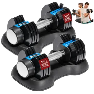 LifePro PowerFlow Plus Adjustable Dumbbell Set
