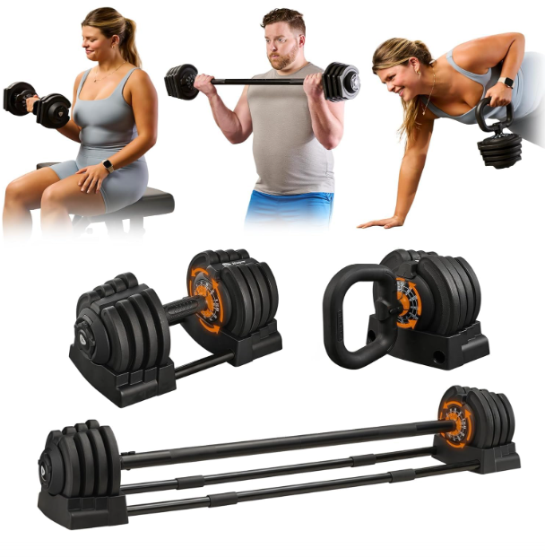 Lifepro Adjustable Dumbbells Set for Home Fitness