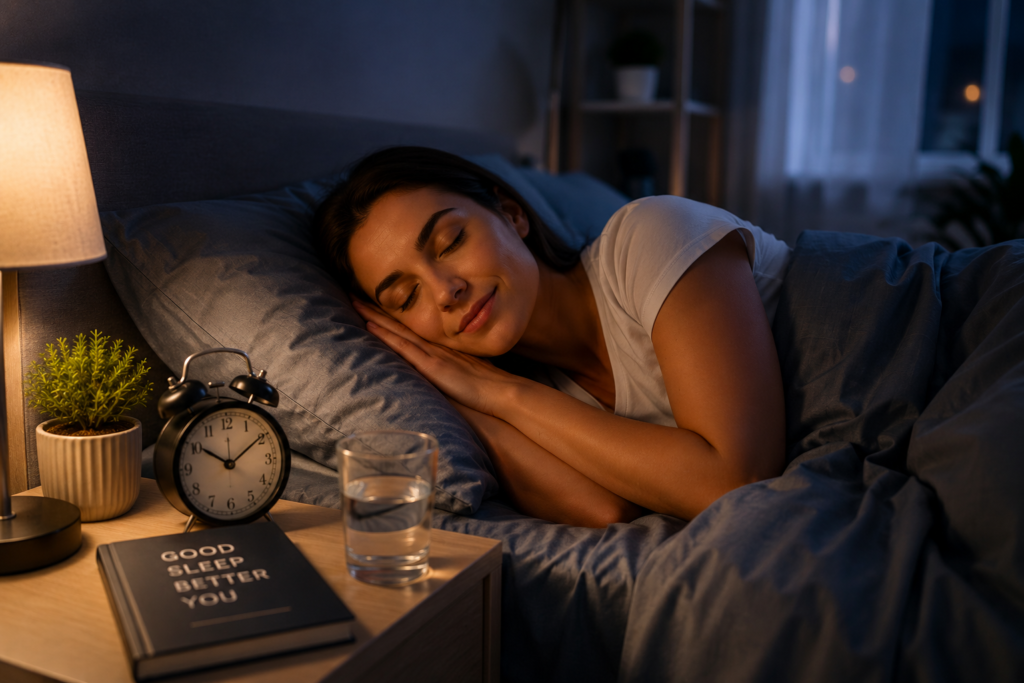 healthy sleep environment supporting weight loss and recovery