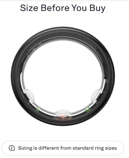 Oura Ring Gen3 Smart Ring for Sleep & Recovery Tracking - Image 2