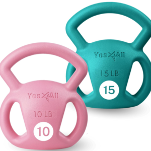 Yes4All Adjustable Kettlebell Set for Home Strength Training