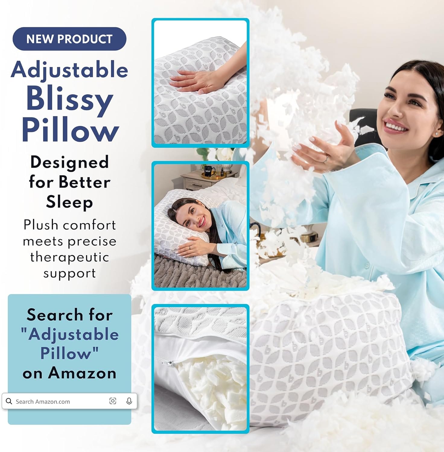 adjustable blissy pillow case