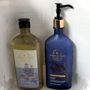 Bath & Body Works Sleep Lavender + Vanilla Set