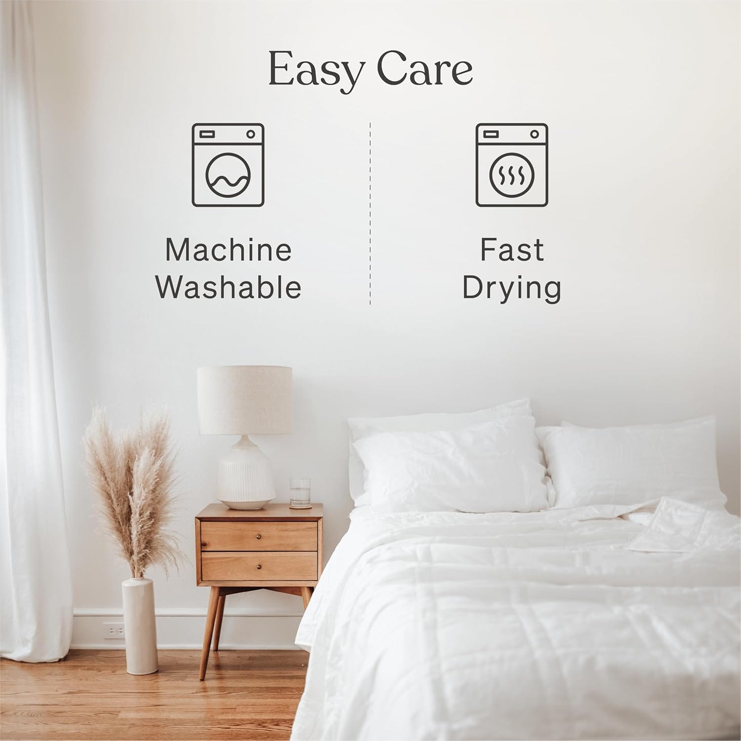 easy care machine washable