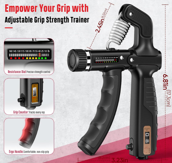 FitBeast Grip Strengthener Kit for Hand & Forearm Training - Image 2