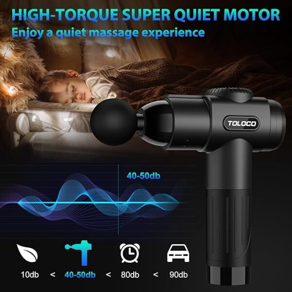 Deep Tissue Massage Gun for Recovery & Pain Relief