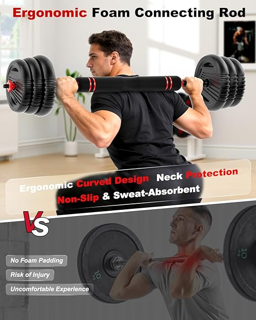 Adjustable Dumbbells Set for Home Workouts