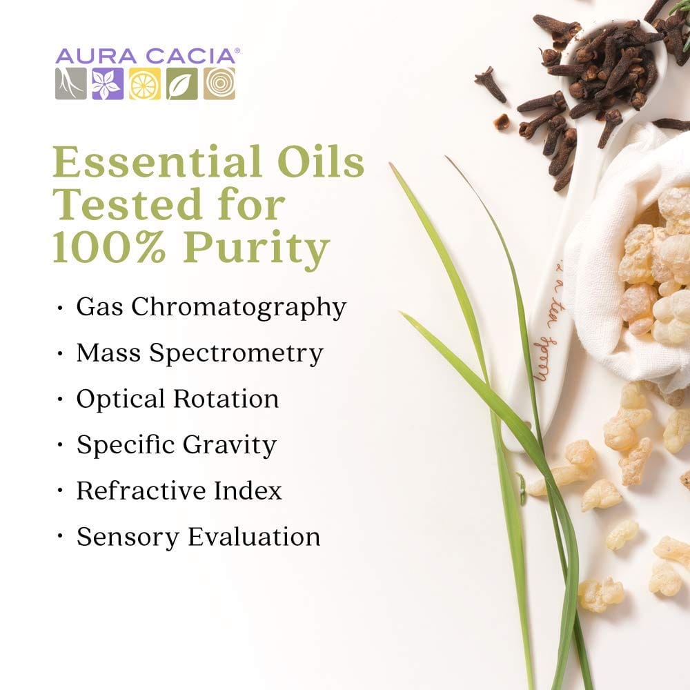 essential oils tested for 100% purity