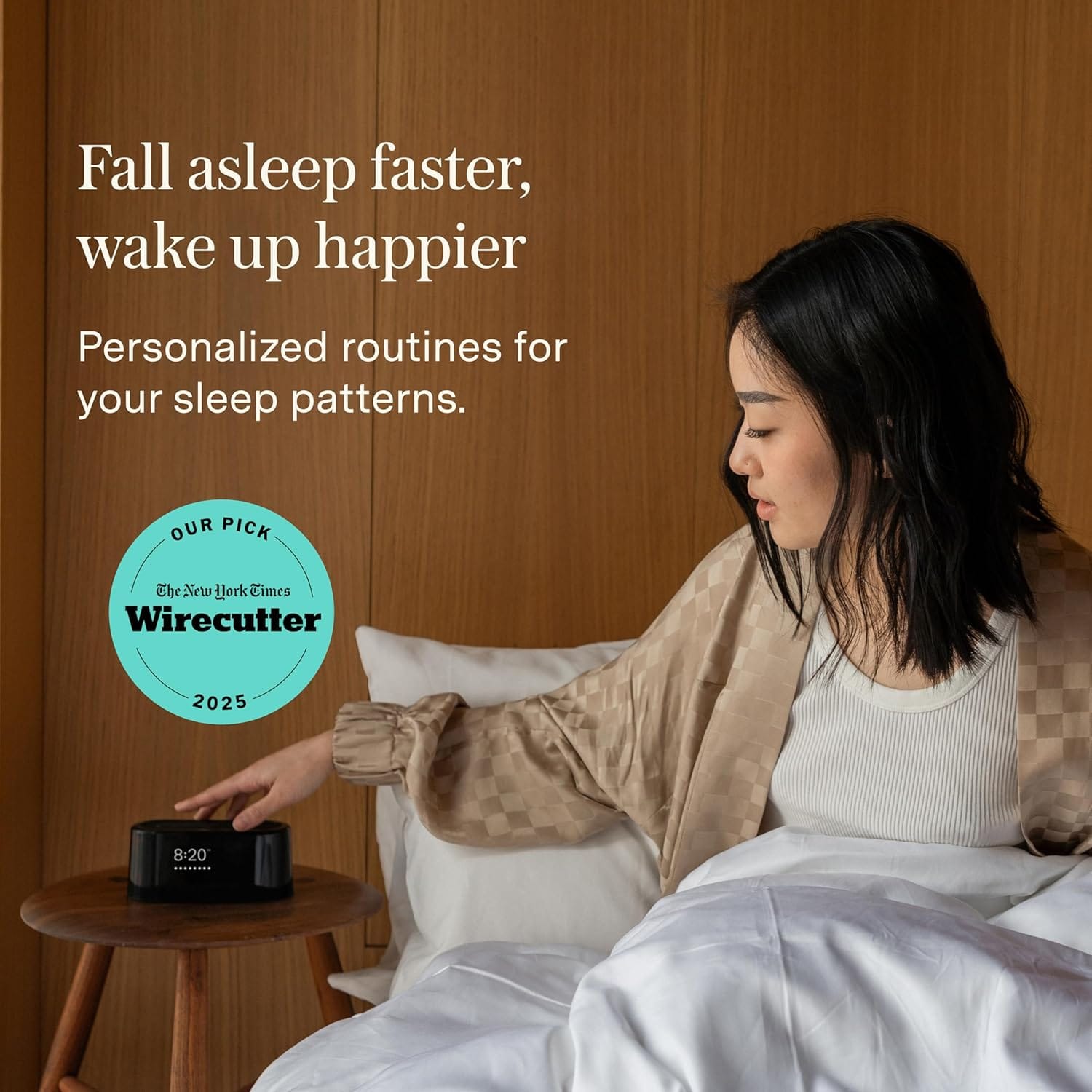 fall asleep faster walk up happier