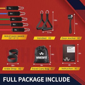 Resistance Bands Set for Full Body Workout & Strength Training - Image 5