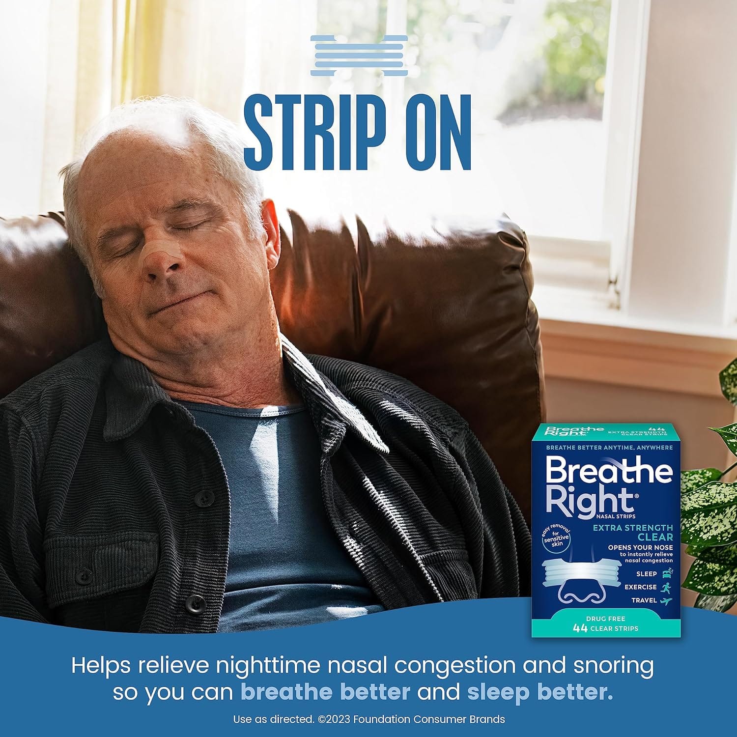 helps relieve nighttime nasal congestion