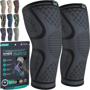 Modvel Compression Knee Brace Sleeves for Support & Recovery