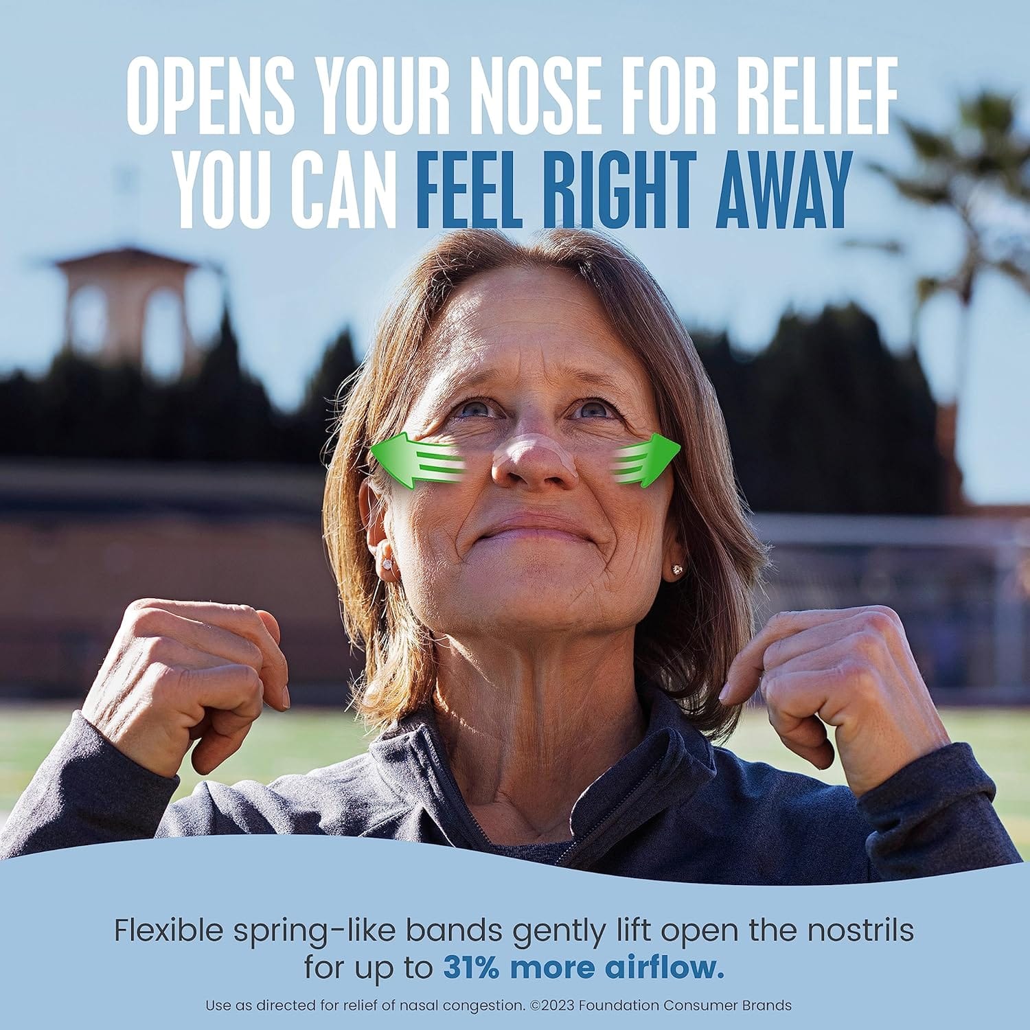 opens your nose for relief