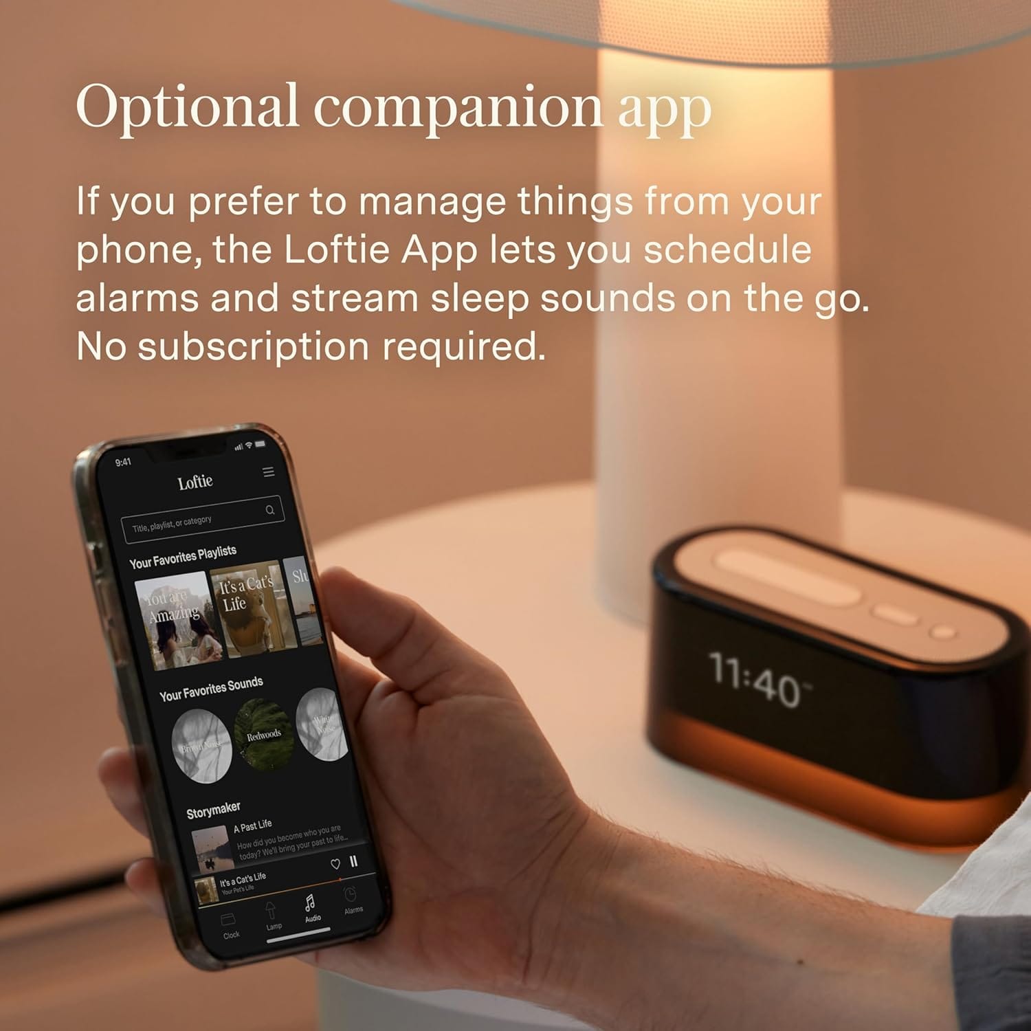 optional companion app