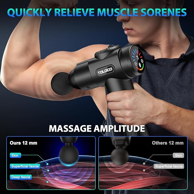 Deep Tissue Massage Gun for Recovery & Pain Relief - Image 6