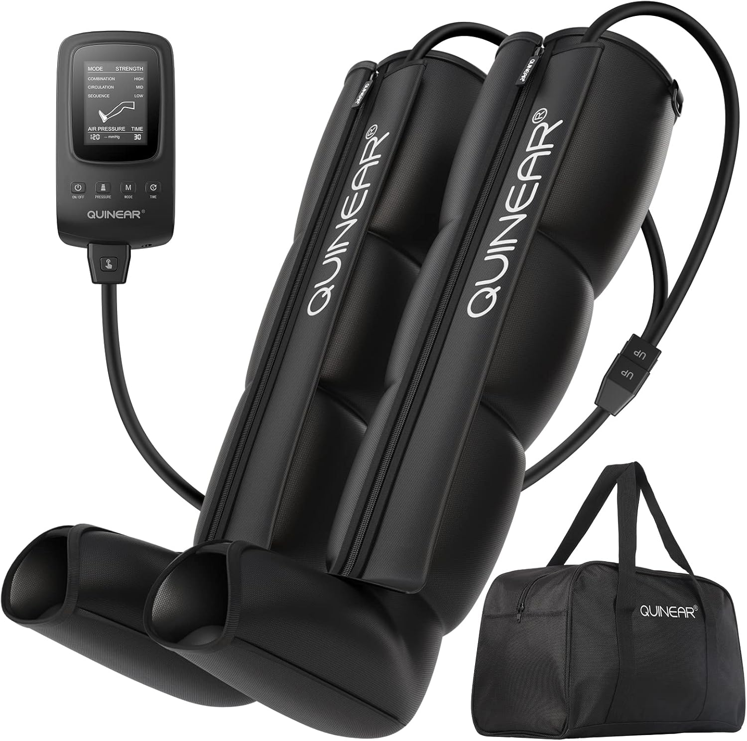 QUINEAR Air Compression Recovery Boots for Circulation & Muscle Recovery