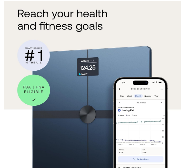 Withings Smart Body Composition Scale - Image 2