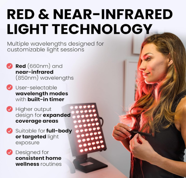 Hooga Red Light Therapy Device for Recovery & Wellness - Image 3