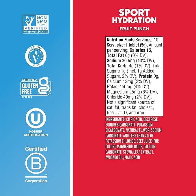 sport hydration fruit punch