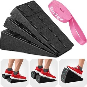 Squat Wedge Block Set for Mobility, Squats & Calf Stretching