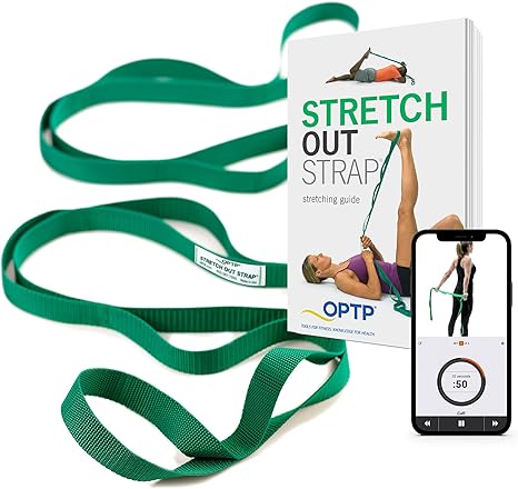 OPTP Original Stretch Out Strap for Flexibility & Mobility Training