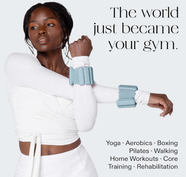 Bala Bangles Adjustable Wrist & Ankle Weights for Pilates & Home Workouts - Image 3
