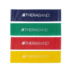 THERABAND Resistance Loop Band Set for Mobility & Strength Training