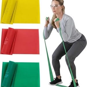 THERABAND Resistance Bands Set for Strength & Mobility Training