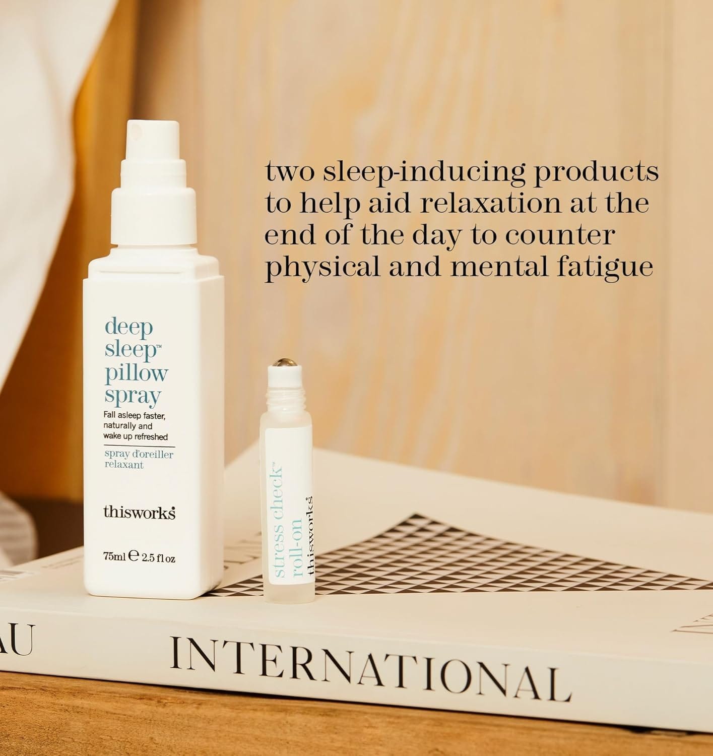 two sleep inducing products