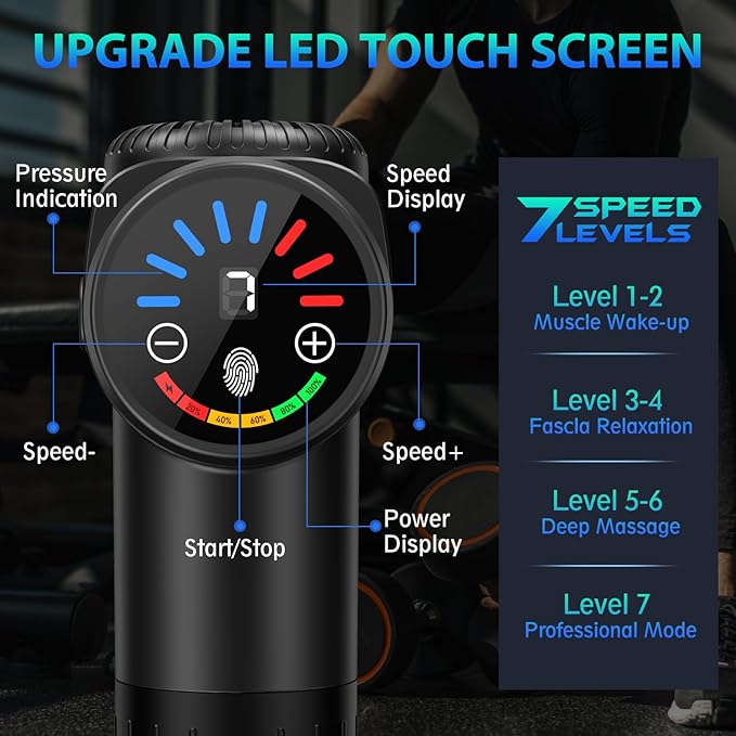 Deep Tissue Massage Gun for Recovery & Pain Relief - Image 5