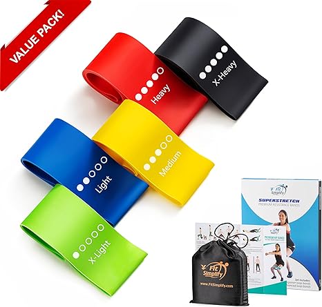 Fit Simplify Resistance Bands for Full Body Workouts - Image 3